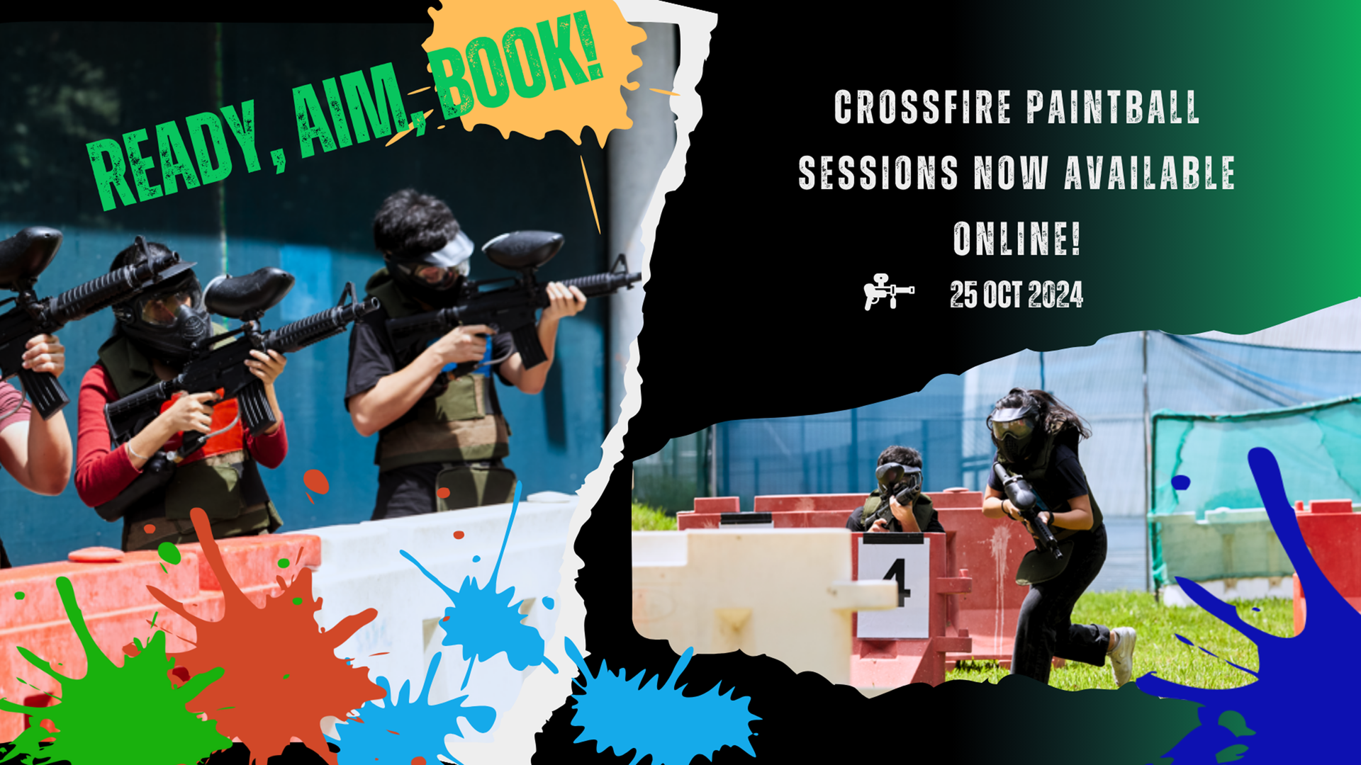 [TIC08ADU01SINGLE] Crossfire Paintball